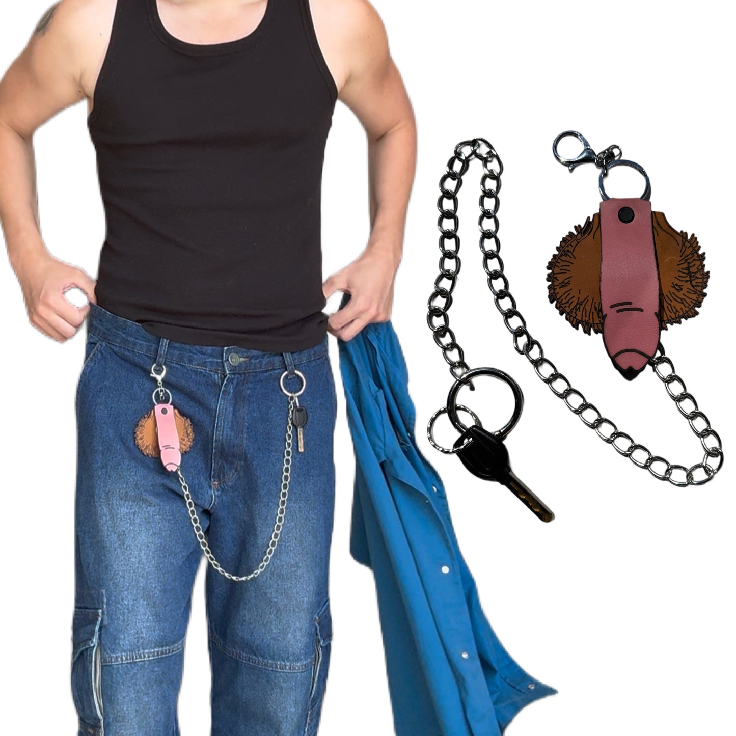 Double-Secured Delight Belt Carabiner
