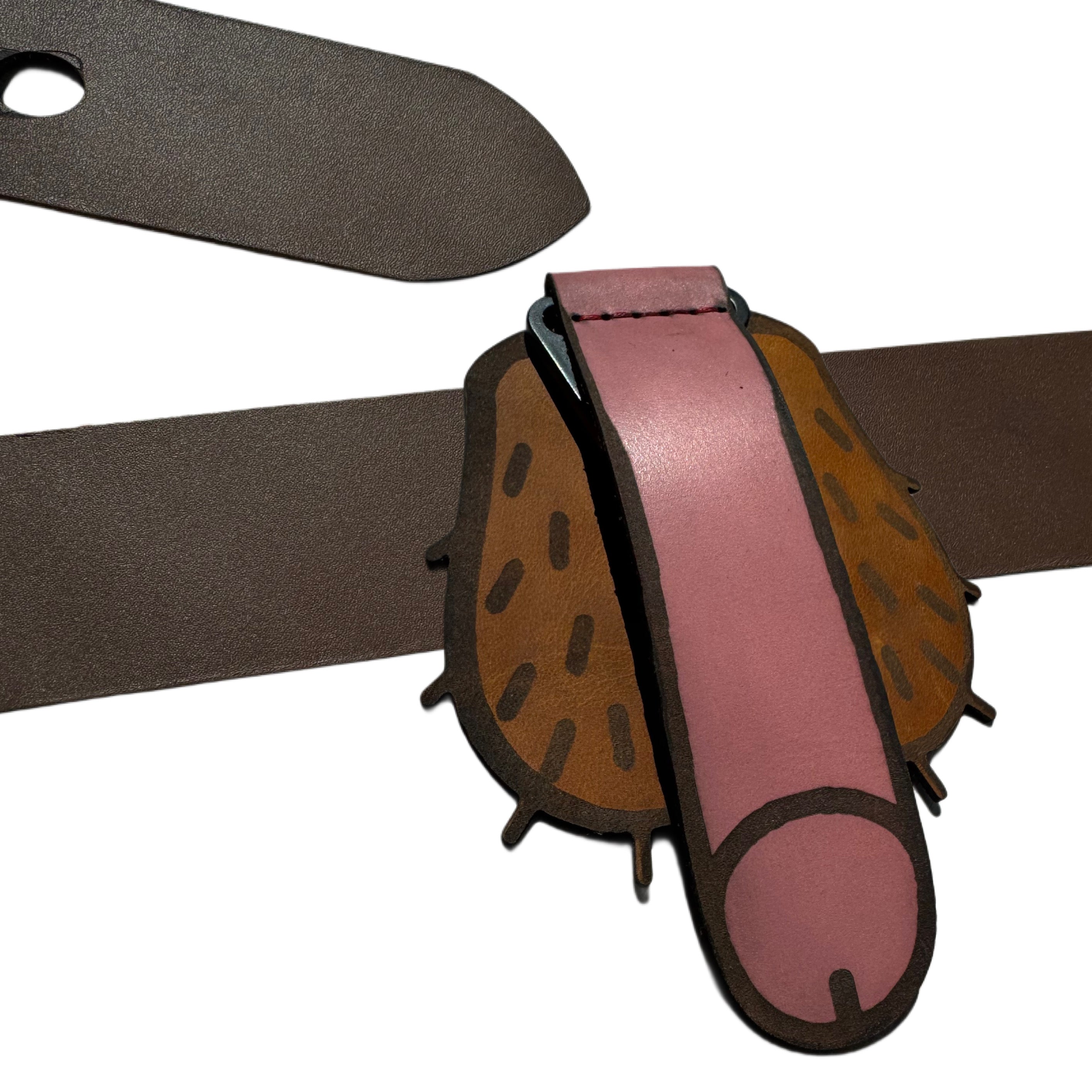 Heavy-Duty leather belt and carabiner gift set — Lamamarka