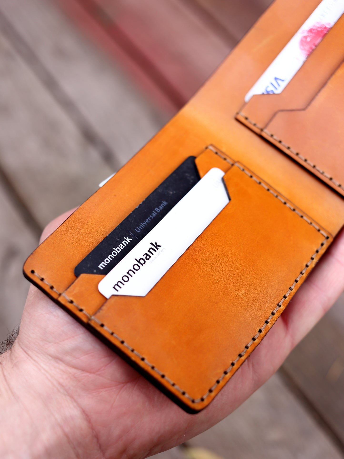 Personalized US Marine Corps Leather Wallet | Engraved EGA Emblem