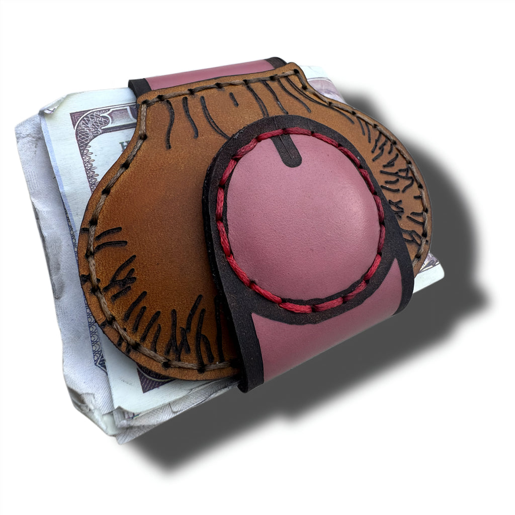 XL Cheeky Leather Money Clip | Oversized Novelty Bachelorette Gag Gift
