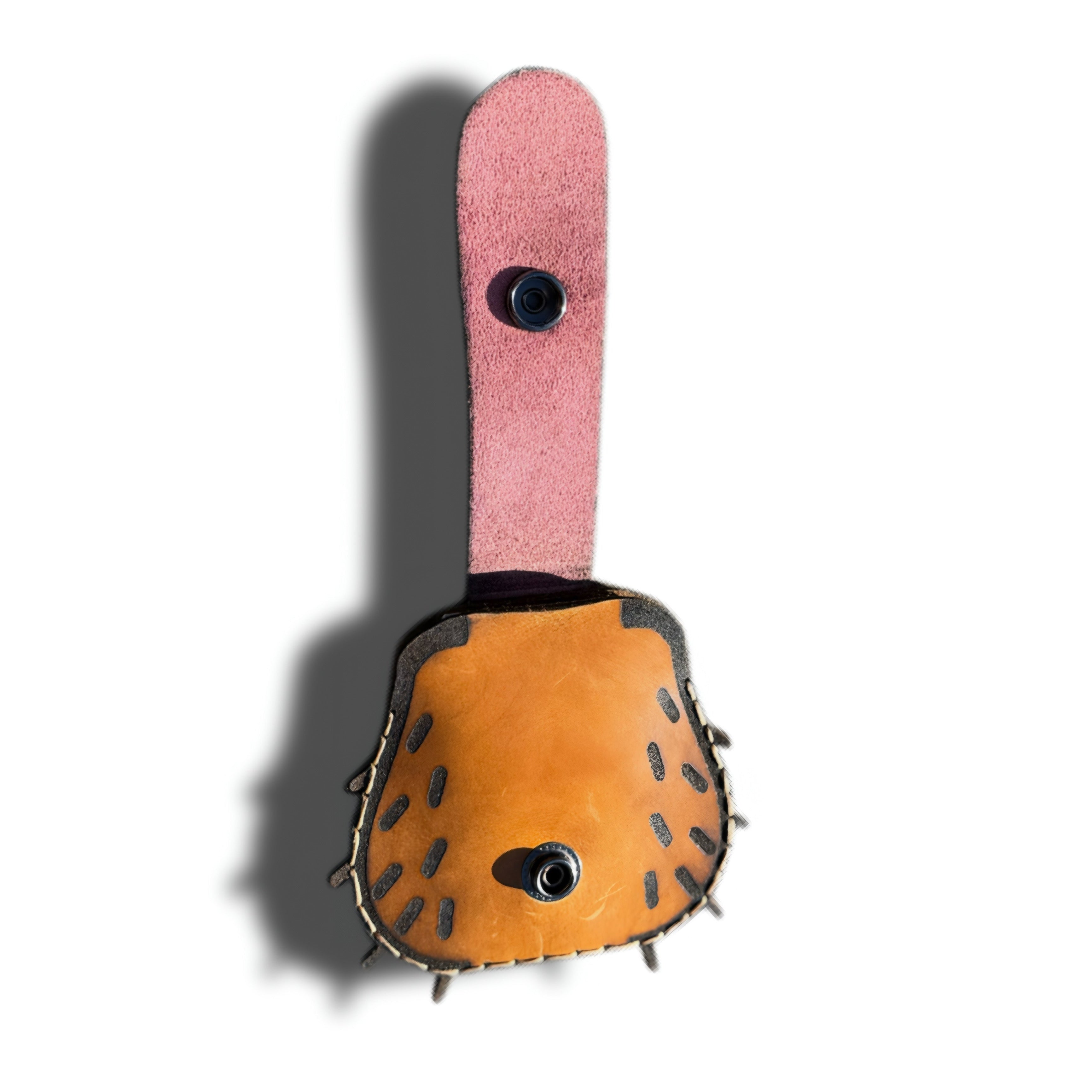 Beetle Leather Belt Pouch  |  Handmade Coin Purse & Cash Clip