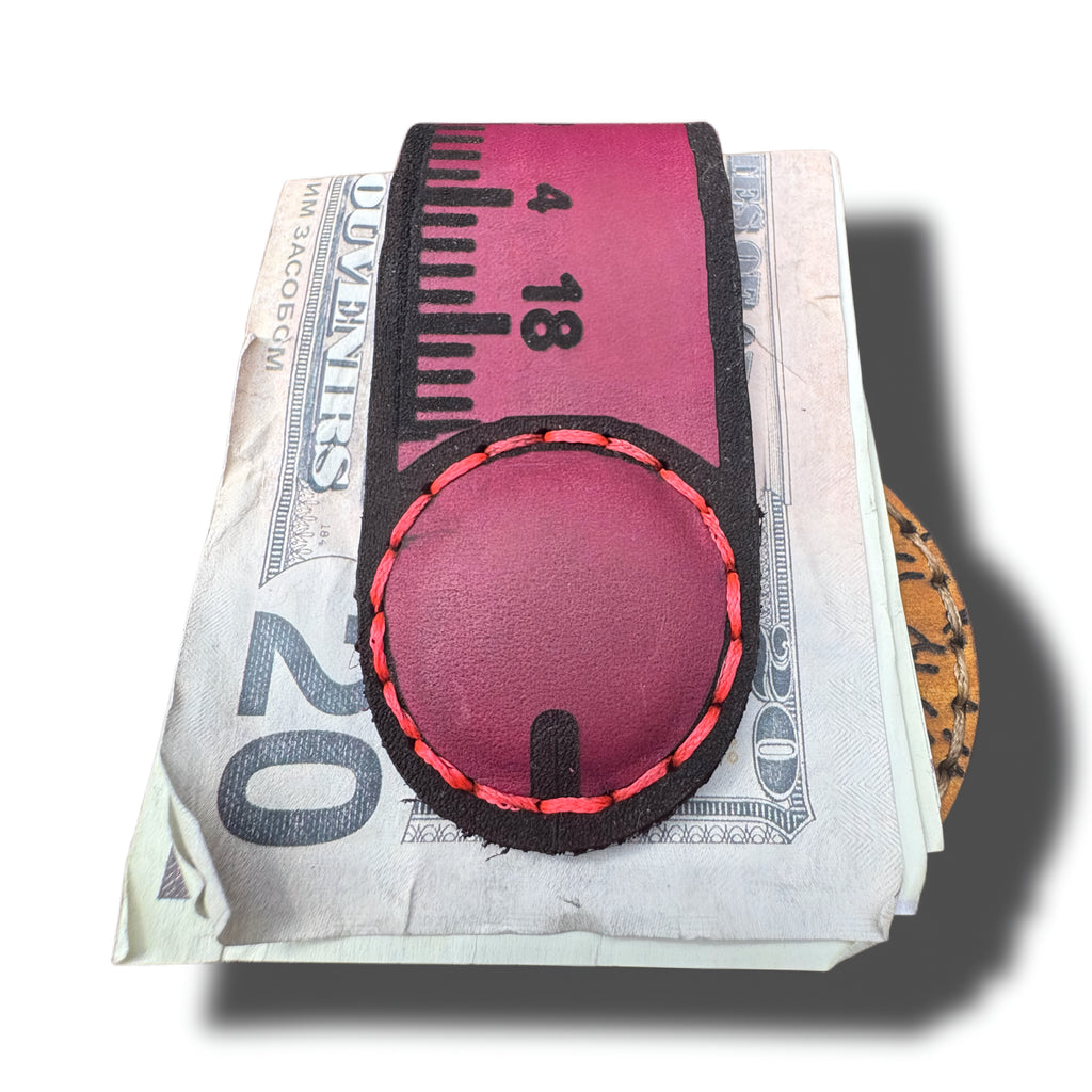 Picture Of Me Leather Money Clip | Cheeky Novelty Gag Gift