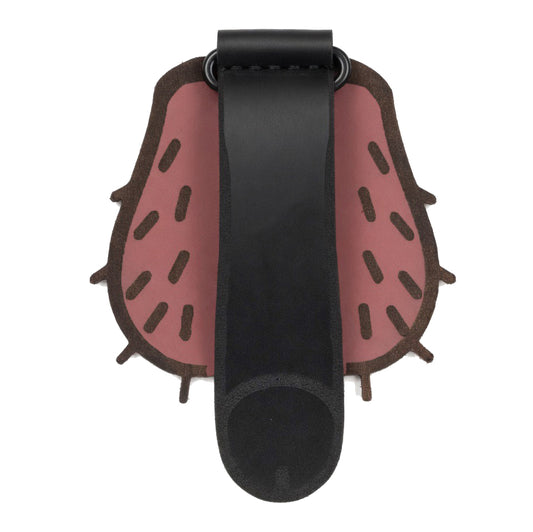 PiBlack Leather Belt Carabiner | Funny Novelty Gag Gift