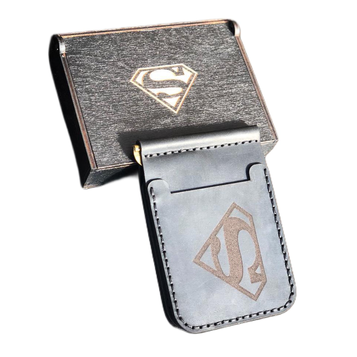 Leather Money Clip