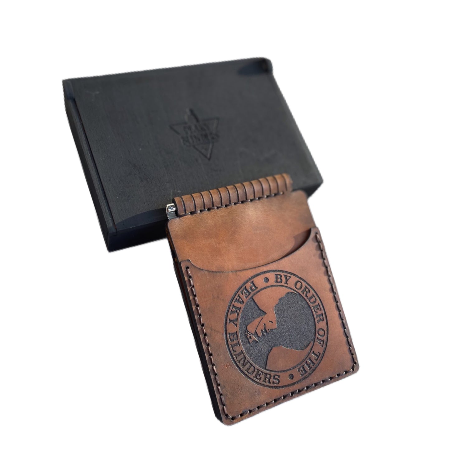 Leather Money Clip