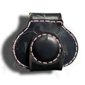 Black & Pink XL Cheeky Leather Money Clip | Novelty Gag Gift
