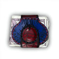 Caught In The Web XL Leather Money Clip | Oversized Spider Gag Gift
