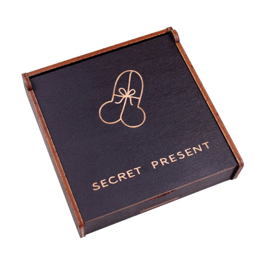 Handcrafted Wooden "Secret" Box